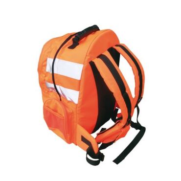 Hi-Vis backpack B904 quick release orange